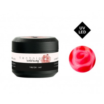 Gel UV&LED pour ongles waterway red 5g