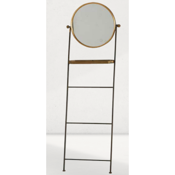 Miroir Stella - Rond sur pied échelle