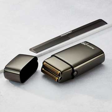 FOILFX02 GUNSTEELFX Shaver-Rasoir rechargeable double lame avec/sans fil (gris a