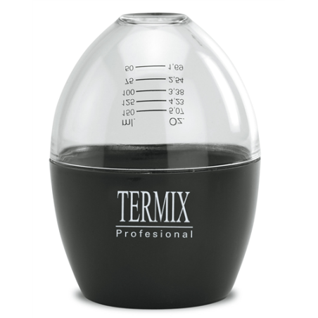 Termix Shaker Grand Modèle 300 Cm3 Gradué Jusqu'À 150 Ml Noir