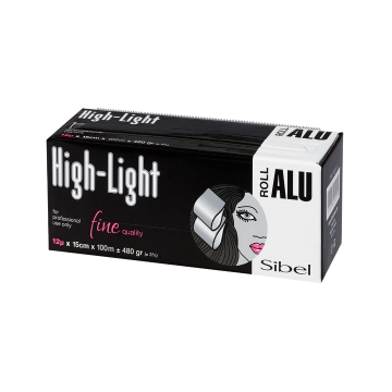 High-Light 12µ Rlx Aluminium 100M X 15Cm Sibel
