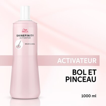 Shinefinity Activateur 2% 1000 mll Bol Pinceau