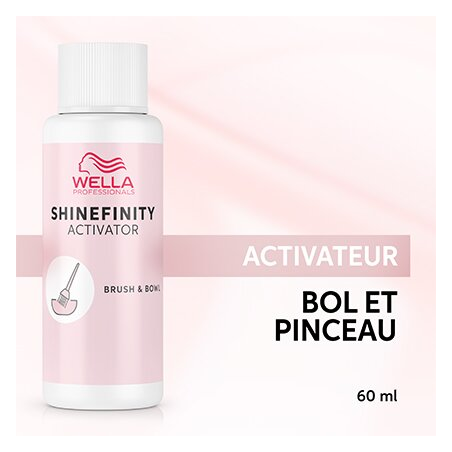 Shinefinity Activateur 2% 60 mll Bol Pinceau