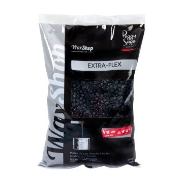 Cire Pelable Perles Noires Extra-Flex - 800 grs