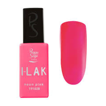 I-Lak Soak Off Gel Polish Neon Pink  - 11Ml