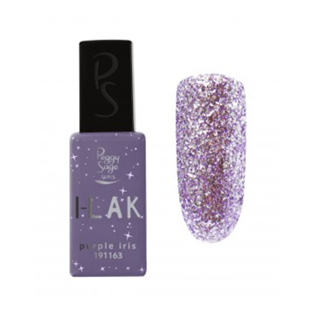 I-Lak Soak Off Gel Polish Purple Iris  - 11Ml