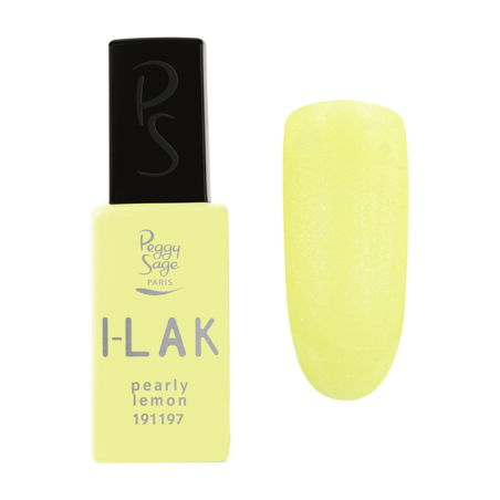 I-Lak Soak Off Gel Polish Pearly Lemon - 11Ml