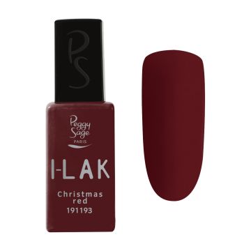 I-LAK soak off gel polish Christmas red   - 11ml