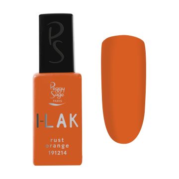 I-LAK soak off gel polish  Rust Orange 11ml