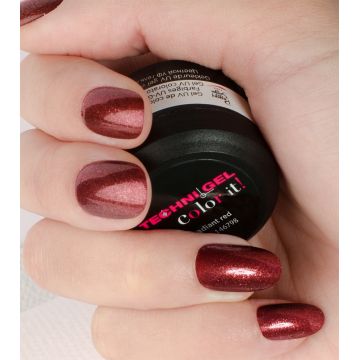 Gel Uv&Led Couleur Pour Ongles Radiant Red 5G