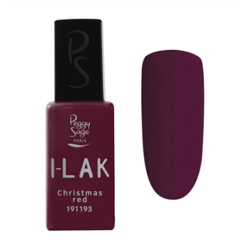 I-LAK soak off gel polish Christmas red   - 11ml