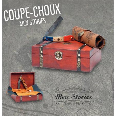 Men Stories Rasoir Style Coupe-Choux Lame Damas (Chasse Multicolor)