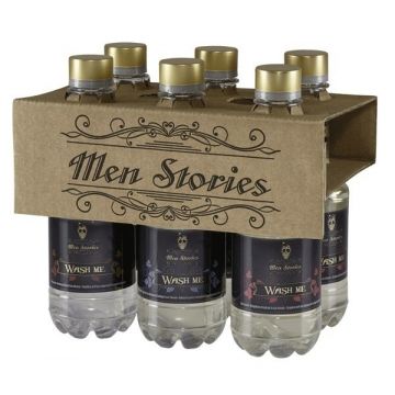 Pack de 6 Shampoings Men Stories