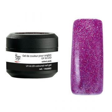 Gel UV Couleur pour Ongles Petillant Astral Pink  5g