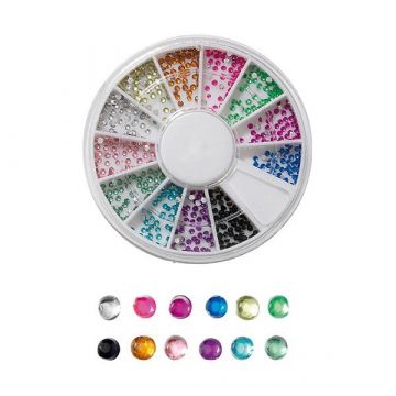 Carrousel Strass pour Ongles "Jewels" 600pcs