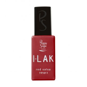I-Lak Soak Off Gel Polish Red Salsa - 11Ml
